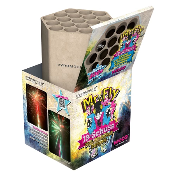  Mr Fly 19 shots, Batterie moyenne, SkyBee