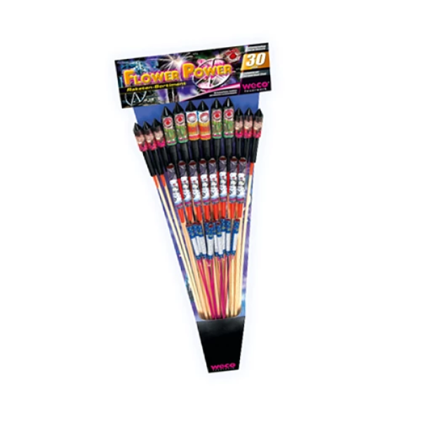  Flower power 30pcs, Fusées, SkyBee